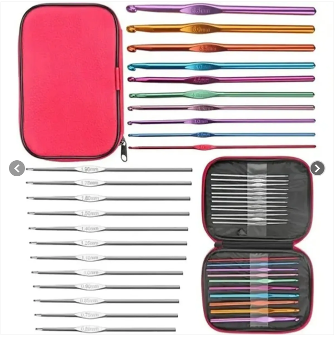 Kit Agujas Accesorios Tejer crochet 100p