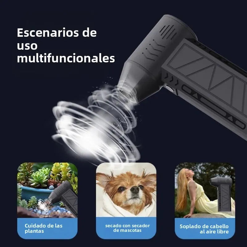Mini Aspirador Y Soplador Recargable