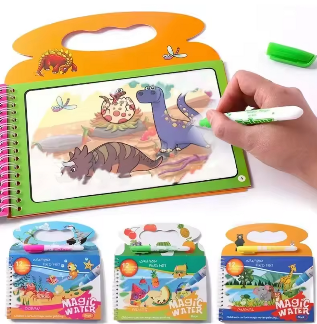 PACK 2 LIBROS MAGICOS PINTURA AL AGUA