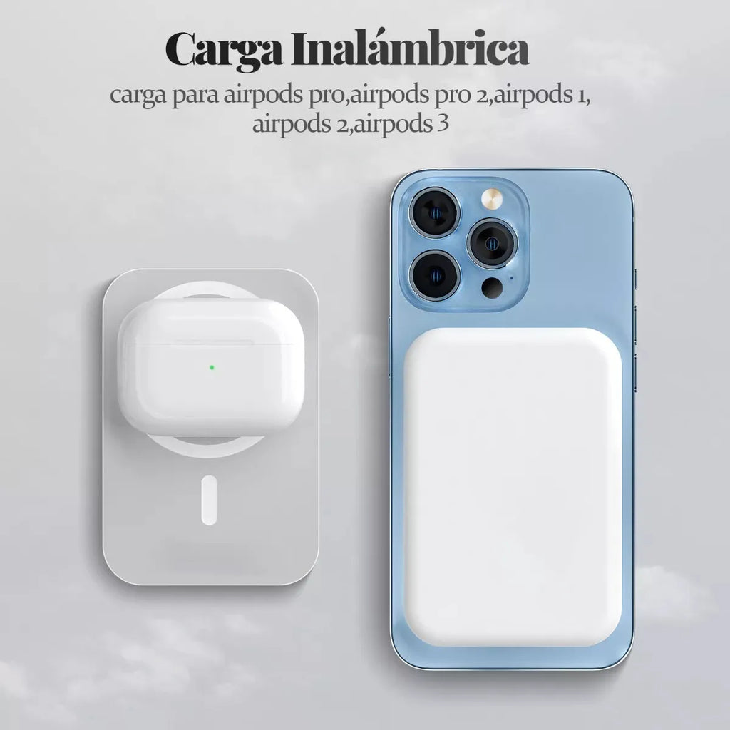 Power bank magnético MagSafe 5000mAh carga inalámbrica iPhone
