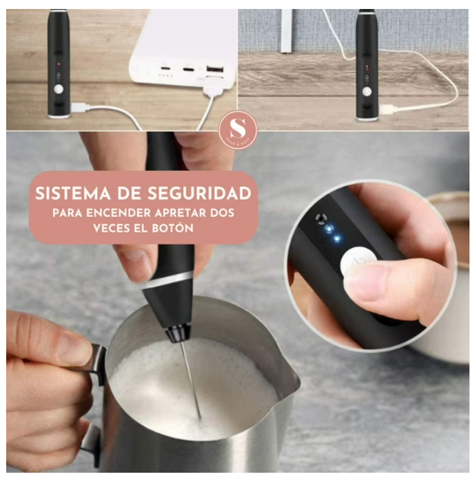 Mini Batidor Revolvedor Café /huevo