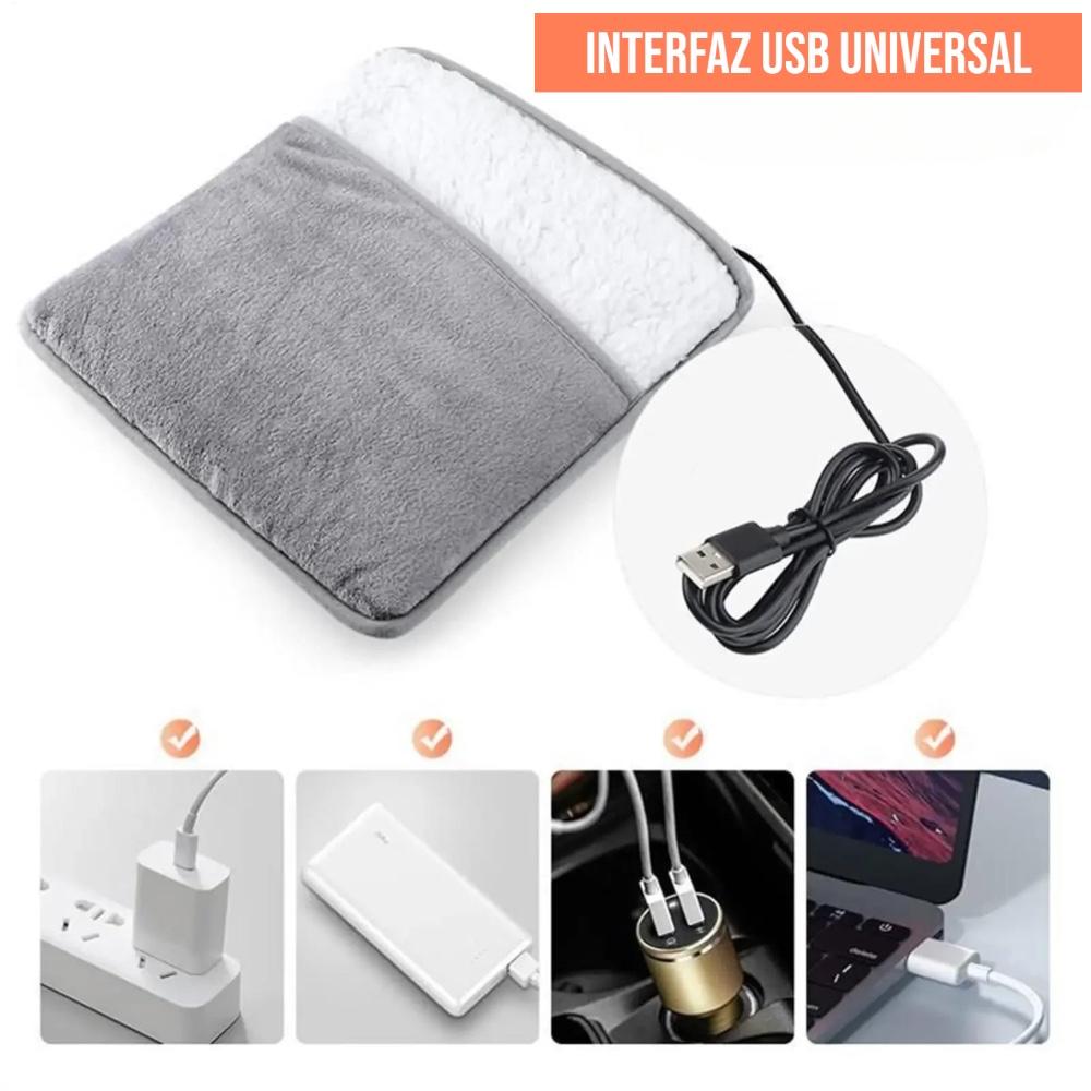 Calentador De Pies Electrico USB Polar