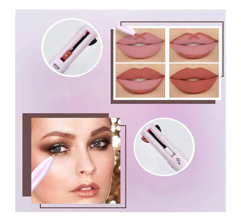 Lapiz Delineador 4 En 1 Premium