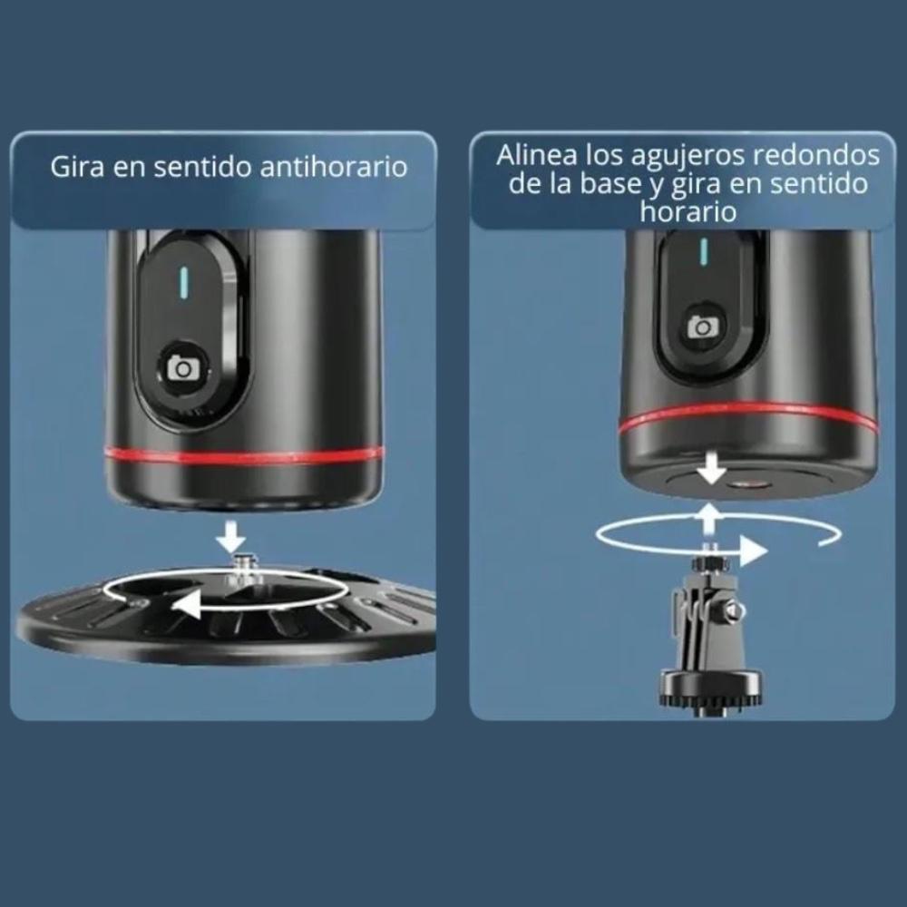 Tripode Inteligente 360° Con Seguimiento