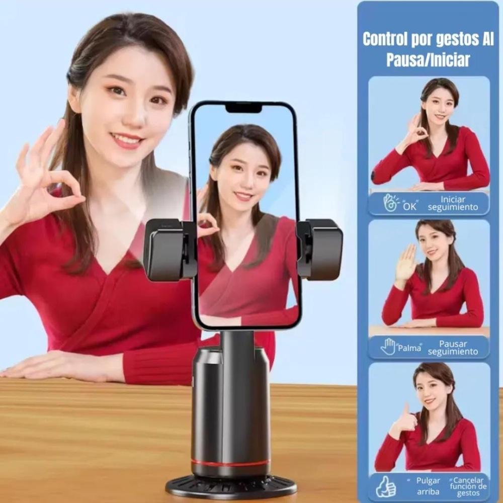 Tripode Inteligente 360° Con Seguimiento