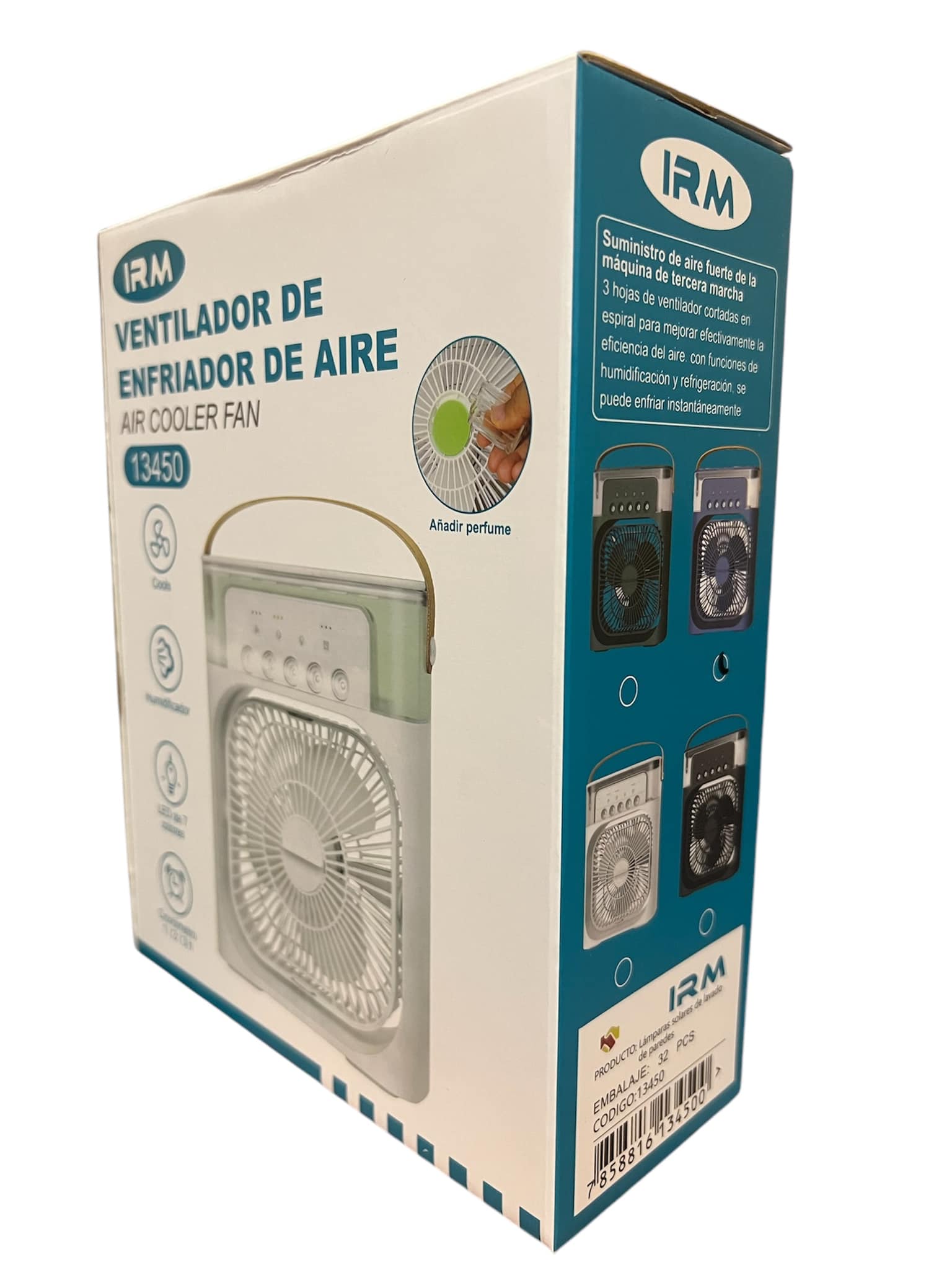 Ventilador Portátil Aire Y Humidificador