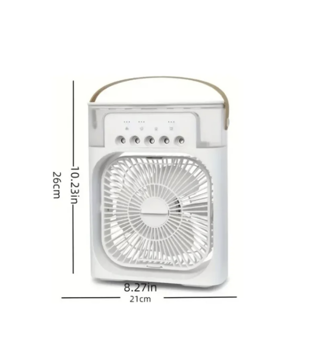 Ventilador Portátil Aire Y Humidificador