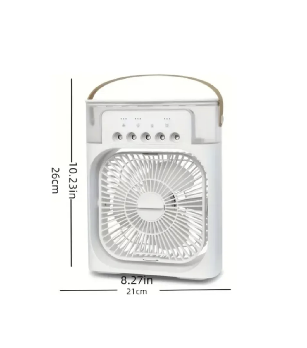 Ventilador Portátil Aire Y Humidificador