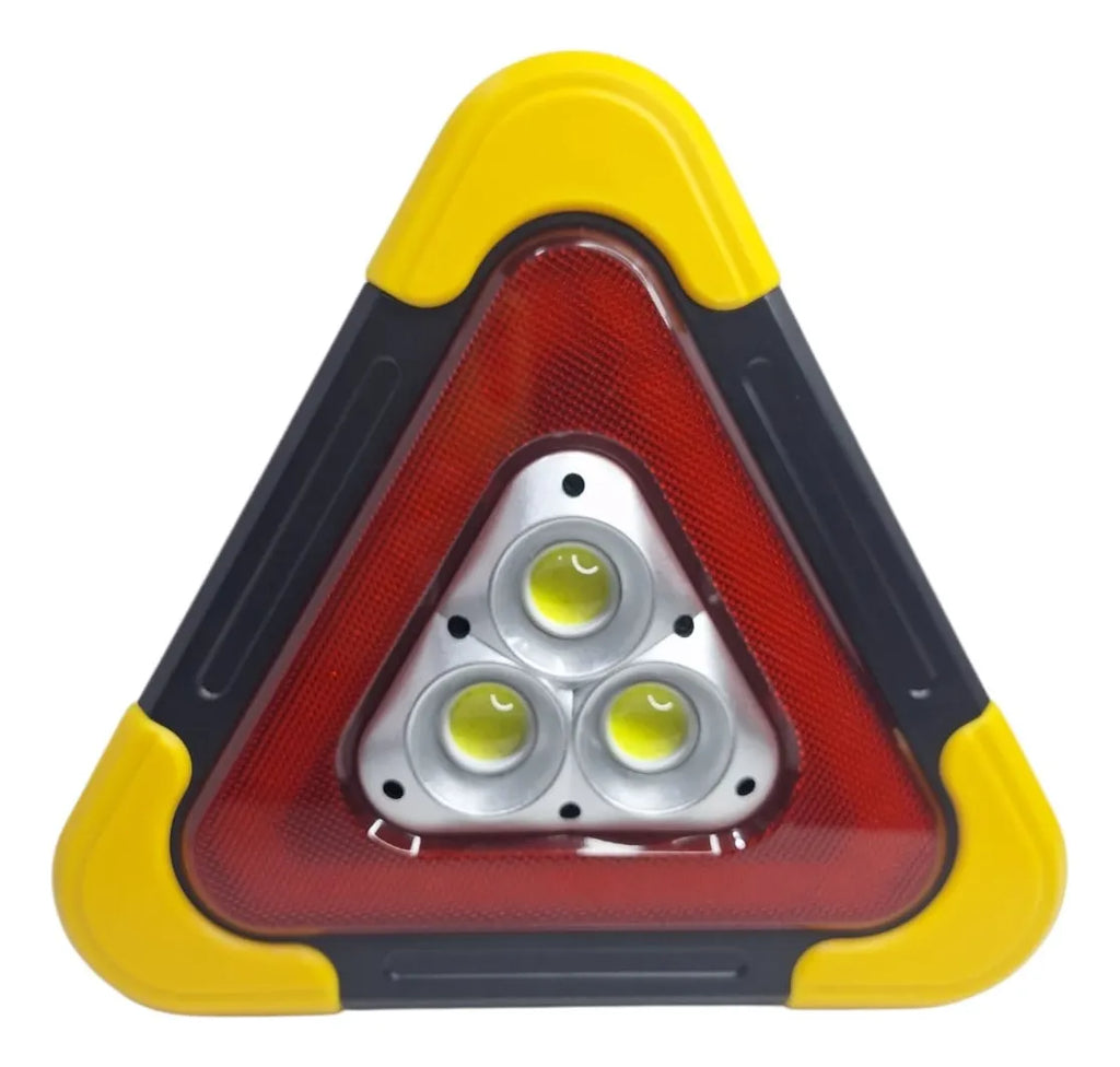 Triangulo Emergencia 3 Led Recargable