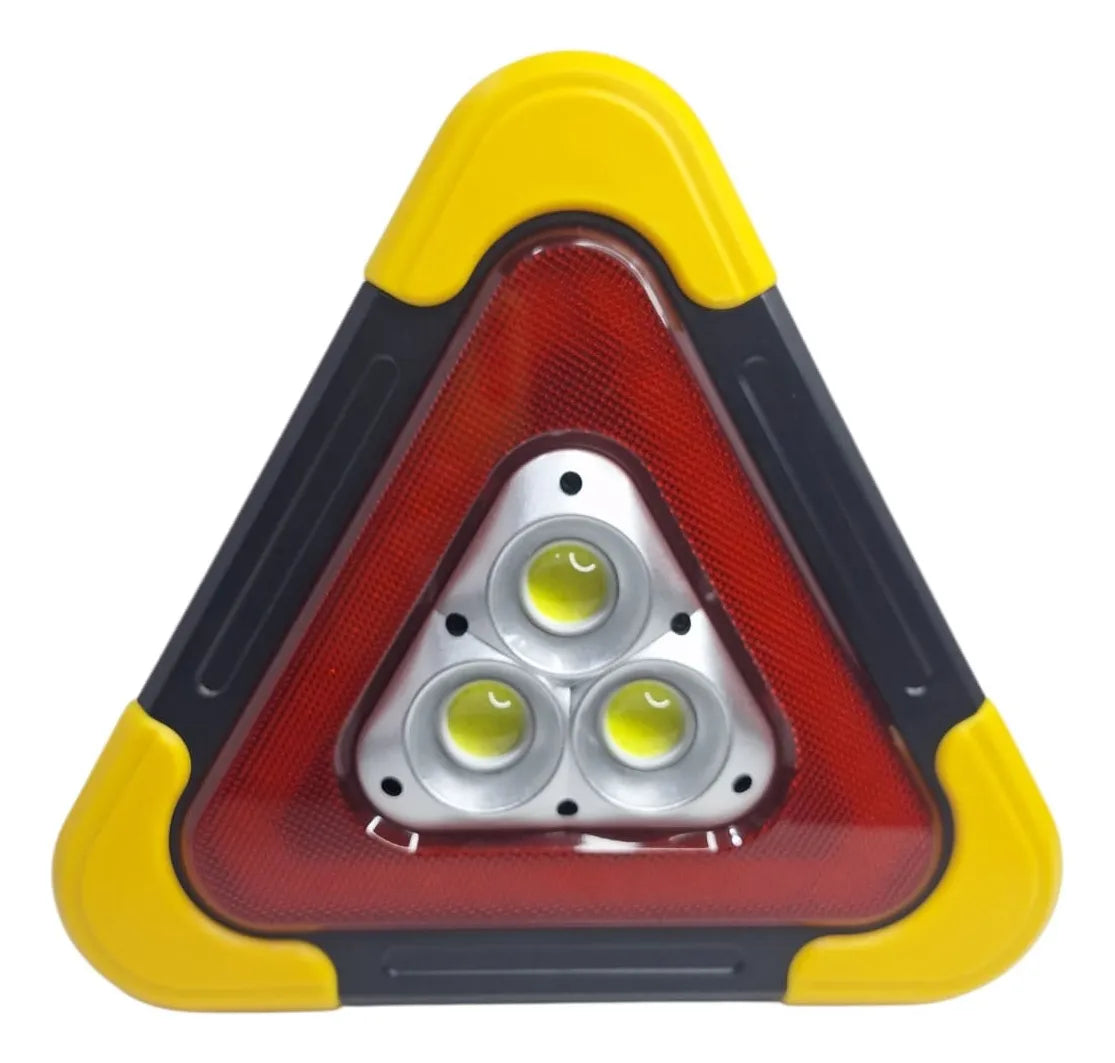 Triangulo Emergencia 3 Led Recargable