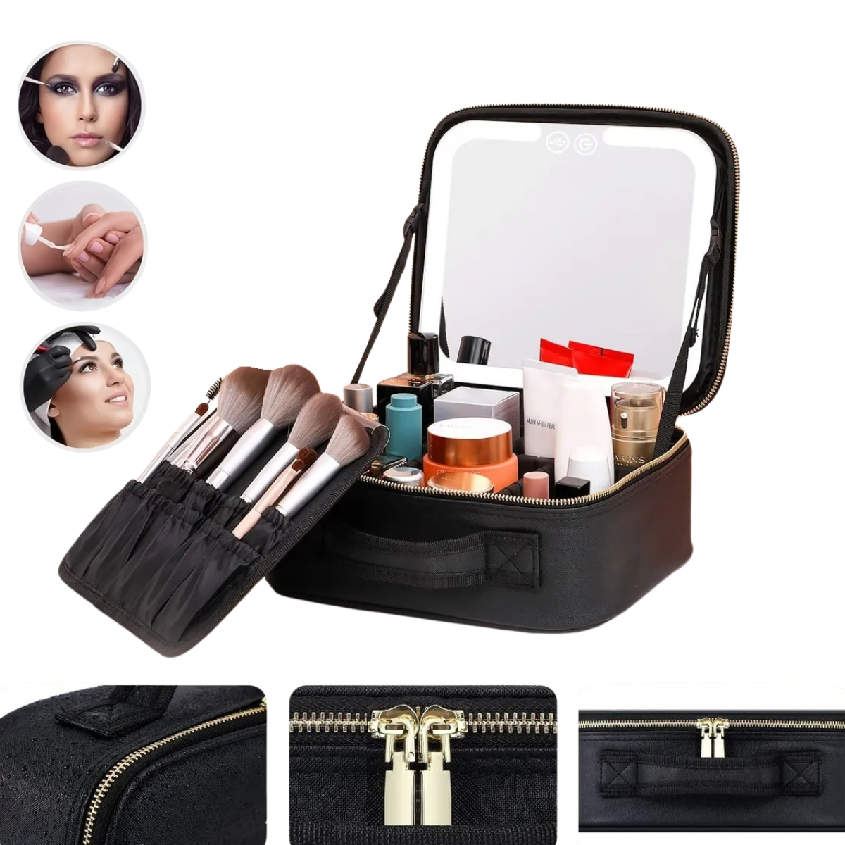 Cosmetiquero Maleta Maquillaje Portatil