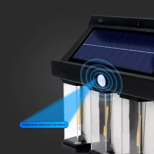 Foco Solar Exterior 3 Luces