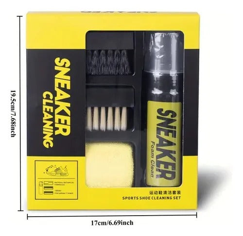 Cepillo para kit de limpieza de zapatosc