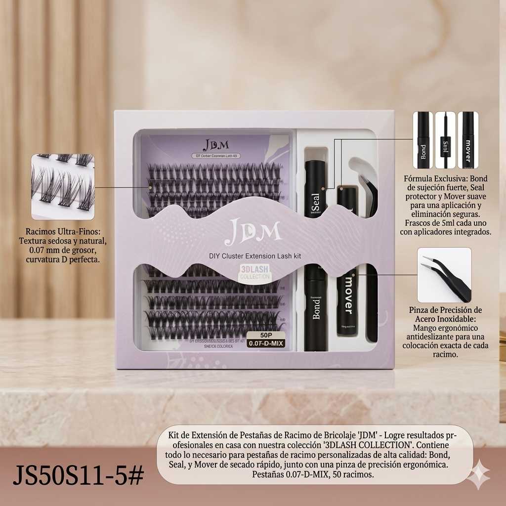 Kit JDM Extensiones De Pestañas 3D DIY