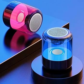 Mini Parlante Bluetooth Con Luces Led
