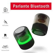 Mini Parlante Bluetooth Con Luces Led