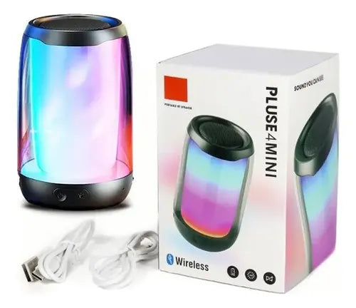 Parlante Inalámbrico Con Luces RGB 360