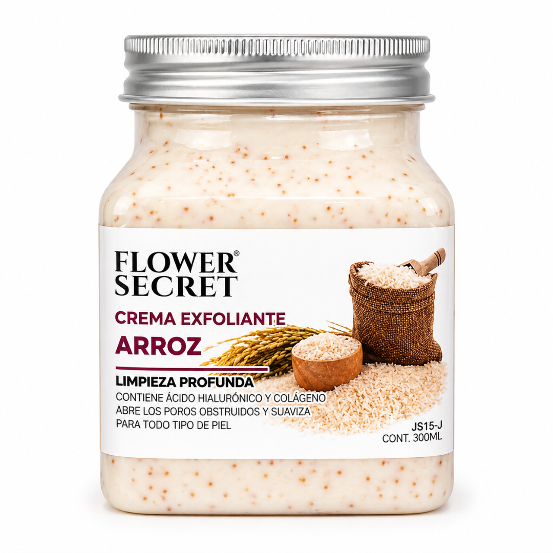Crema Exfoliante De Arroz Coreano 300ml
