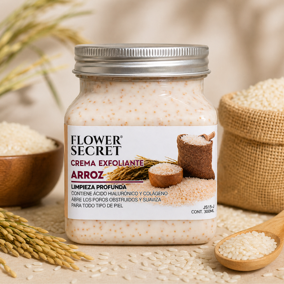 Crema Exfoliante De Arroz Coreano 300ml