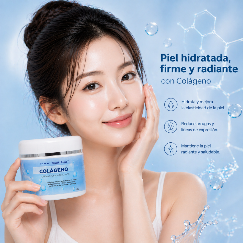 Crema Facial Hidratante Colágeno Coreano