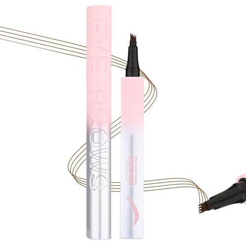 Lápiz cejas impermeable 4 puntas 2x1