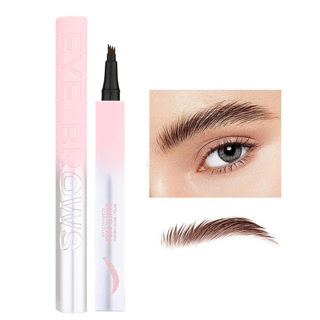 Lápiz cejas impermeable 4 puntas 2x1