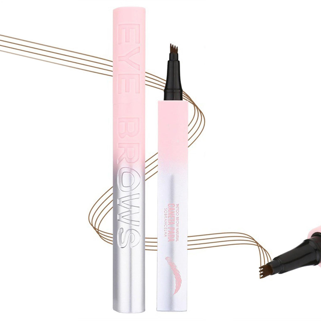Lápiz cejas impermeable 4 puntas 2x1