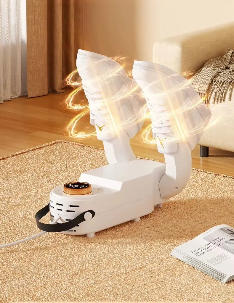 Secador de calzados eléctrico deshumificador blanco 200W