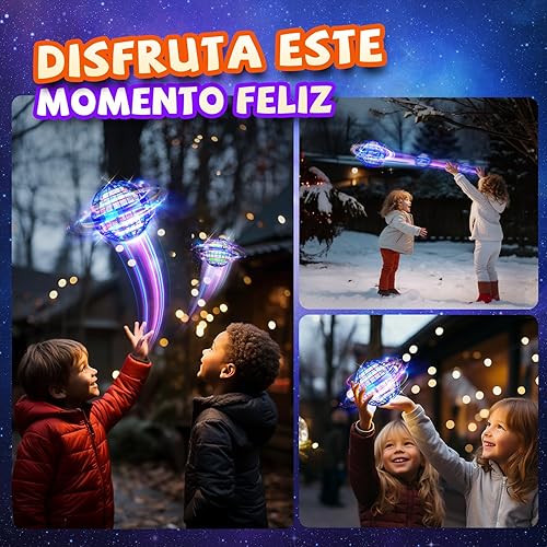Spinner volador LED trucos y movimientos