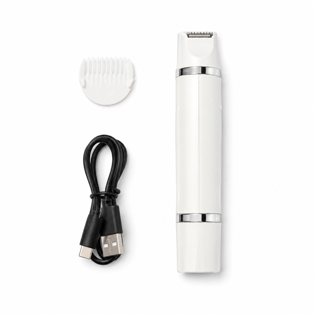 Rasuradora femenina recargable — compacta para bolso