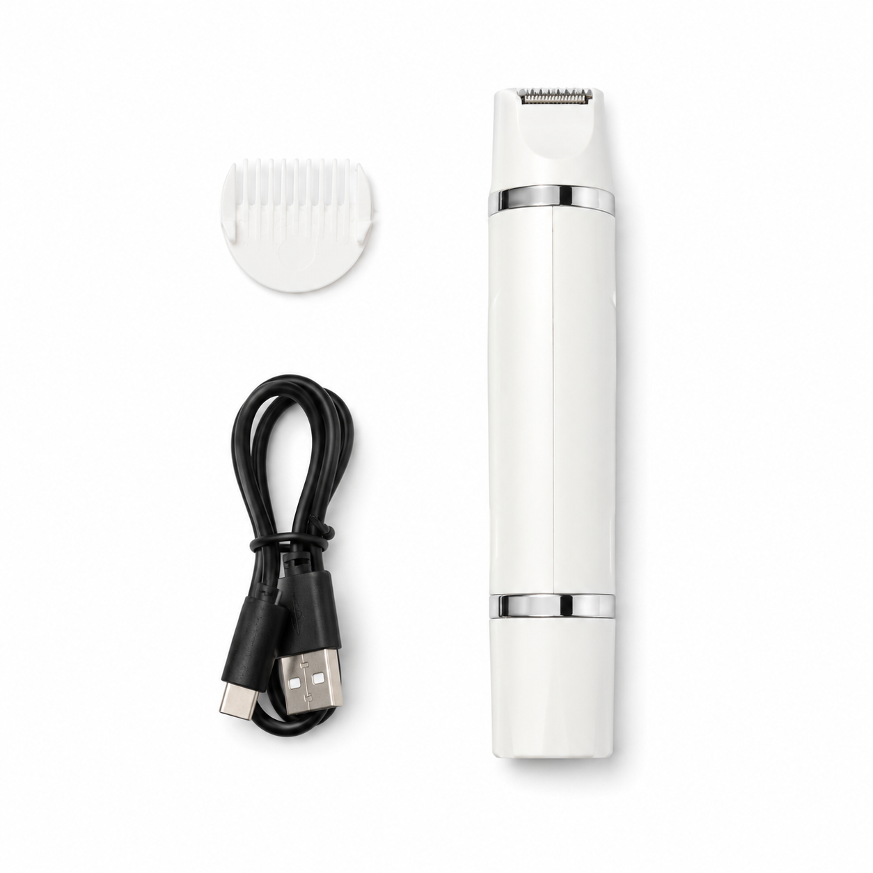 Rasuradora femenina recargable — compacta para bolso
