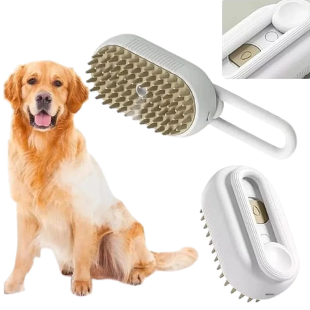 Cepillo de Vapor para Gatos y Perros