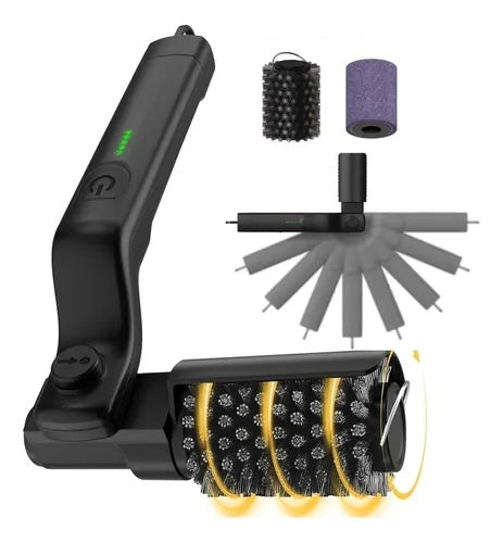 Cepillo limpiador parrilla recargable USB cerdas resistentes