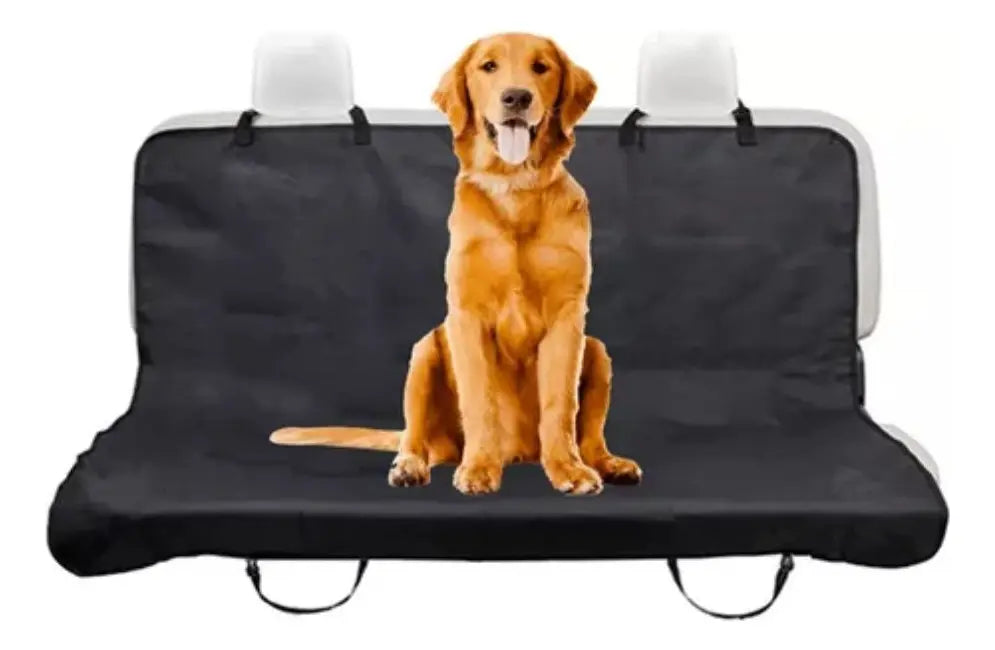 Tapete protector impermeable para auto con perro