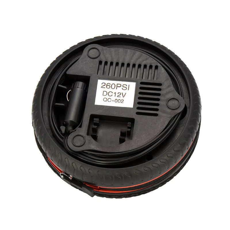 Inflador eléctrico portátil 260 PSI para auto bicicleta